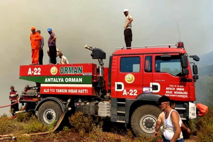 Генконсульство России прокомментировало ситуацию с пожарами в Турции