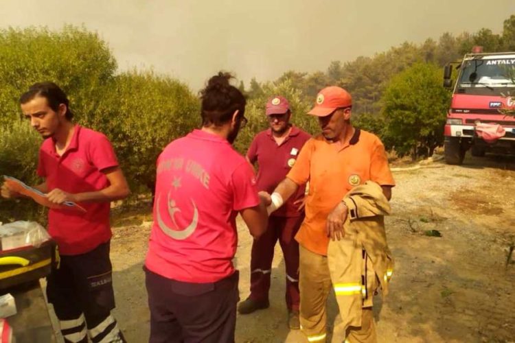 Актуальная информация по пожарам в Турции на 3 августа