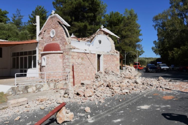 новость 28-09-2021 Вчера на Крите произошло сильное землетрясение