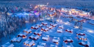 новость 25-12-2021 В Рованиеми наблюдается наплыв туристов