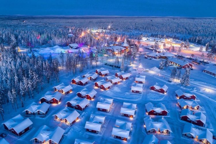 новость 25-12-2021 В Рованиеми наблюдается наплыв туристов