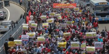 новость 27-03-2022 Массовые протесты охватили Шри-Ланку