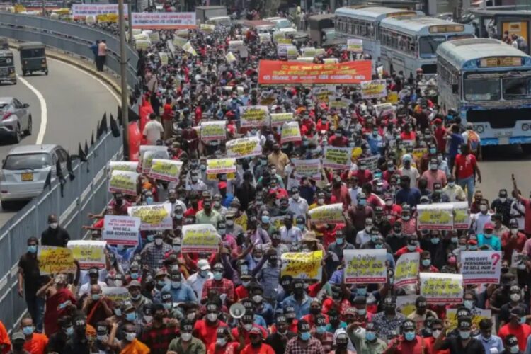 новость 27-03-2022 Массовые протесты охватили Шри-Ланку