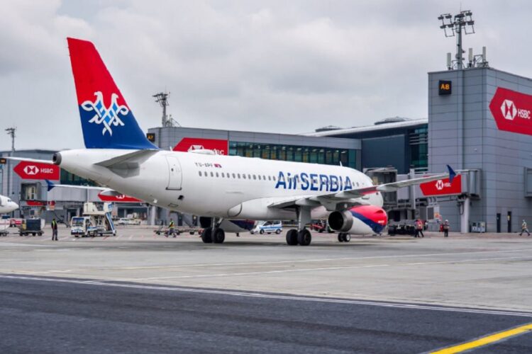 новость 05-03-2022 Аir Serbia наращивает объем авиаперевозки Белград-Москва