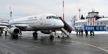 новость 28-12-2022 Воздушная гавань Великого Устюга приняла первый авиарейс