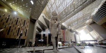 новость 27-02-2023 Туристы уже могут посетить Большой Египетский музей