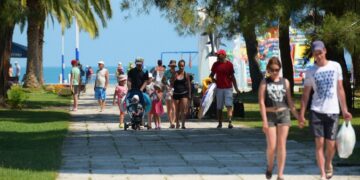 новость 30-03-2023 Российский турпоток в Абхазию по результатам года превысит 1,5 миллиона