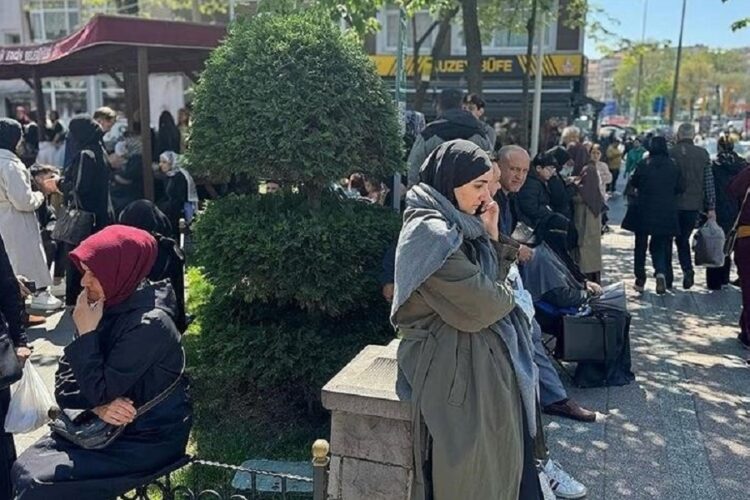 новость 25-04-2025 В Стамбуле произошло землетрясение силой более шести баллов