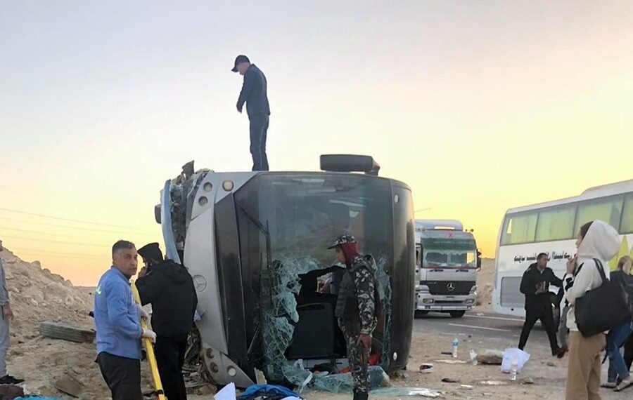 новость 12-11-2025 В Египте произошло ДТП с участием туристического автобуса с россиянами