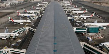 новость 16-03-2026 Масштабный пожар в крупнейшей воздушной гавани ОАЭ