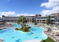 Бассейн и аквапарк Green Nature Sarıgerme 5* — масштабная инфраструктура, каскад бассейнов и спа-центр