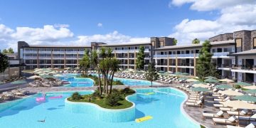 Бассейн и аквапарк Green Nature Sarıgerme 5* — масштабная инфраструктура, каскад бассейнов и спа-центр