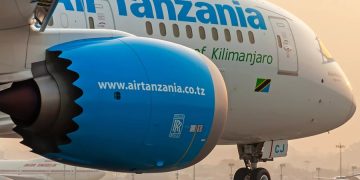 Самолёт Air Tanzania в ливрее национального перевозчика — авиакомпания заявила рейсы из Москвы в Занзибар и Дар-эс-Салам с 28 мая