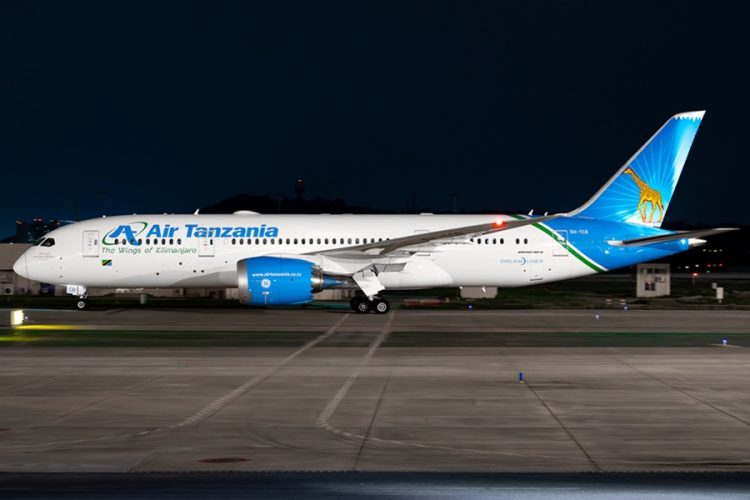 Самолет авиакомпании Air Tanzania — прямые рейсы на Занзибар стартуют 2 июля