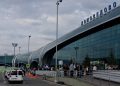 Аэропорт Домодедово с информацией об отмене рейса в Эль-Аламейн