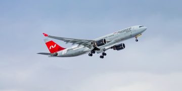Самолёт Nordwind Airlines в небе — запущены прямые рейсы из трёх городов России