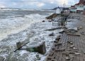 Затопленный променад в Светлогорске — Балтийский шторм разрушил пляжи и набережные