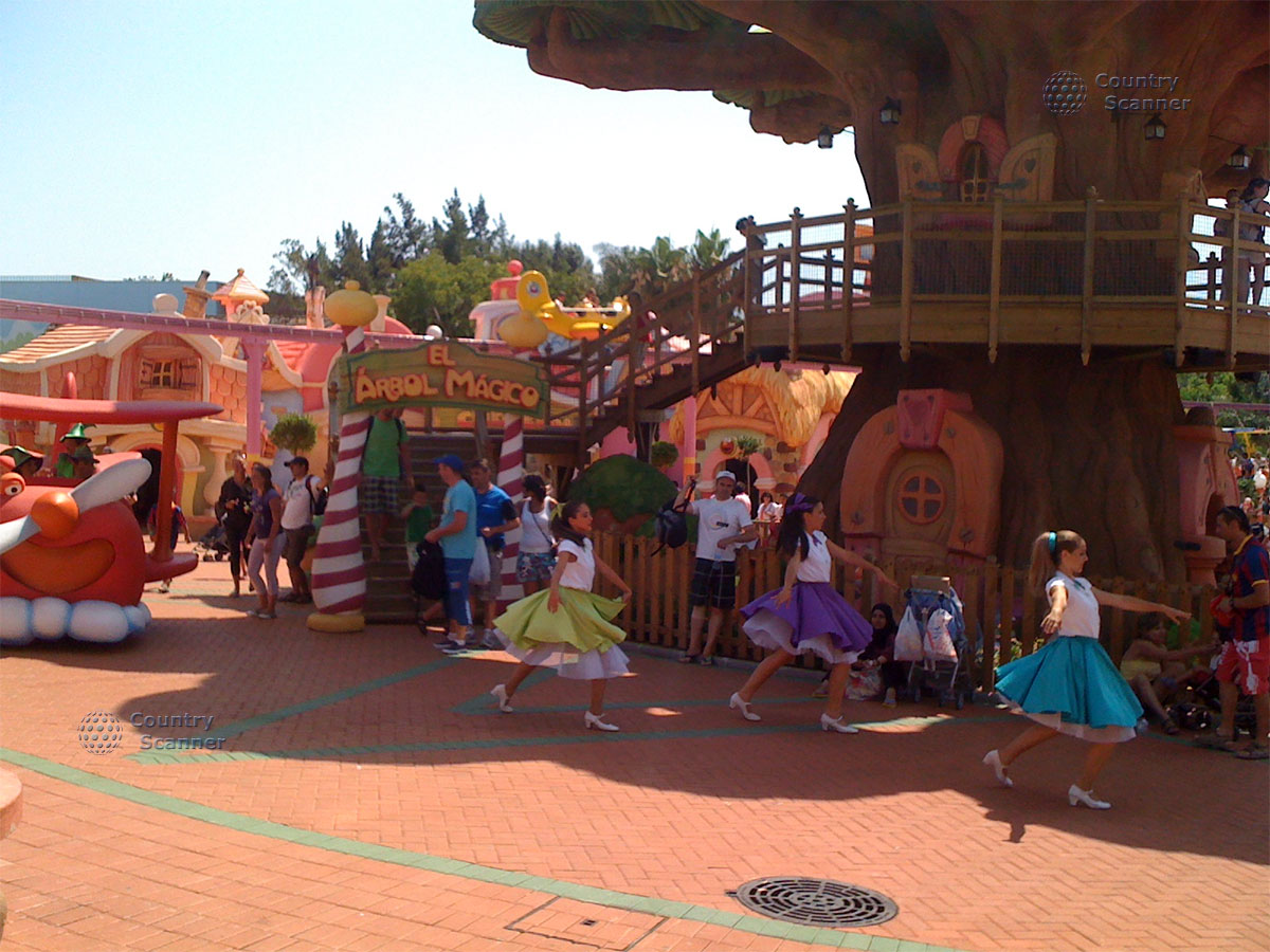 Территория детства в парке развлечений Порт Авентура