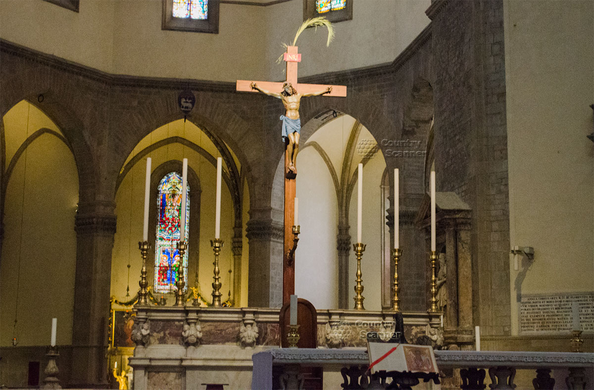 Витражи и другие библейские сюжеты в соборе Санта Мария дель Фьоре